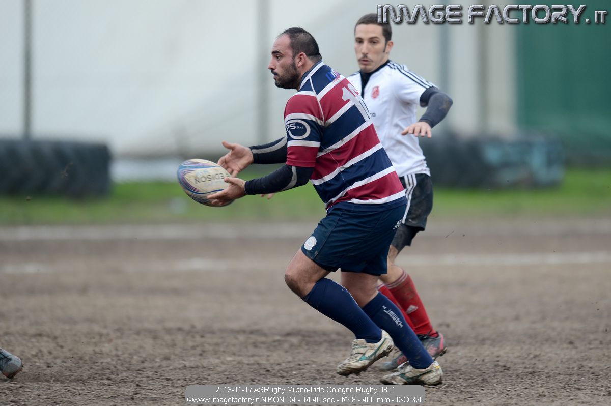 2013-11-17 ASRugby Milano-Iride Cologno Rugby 0801